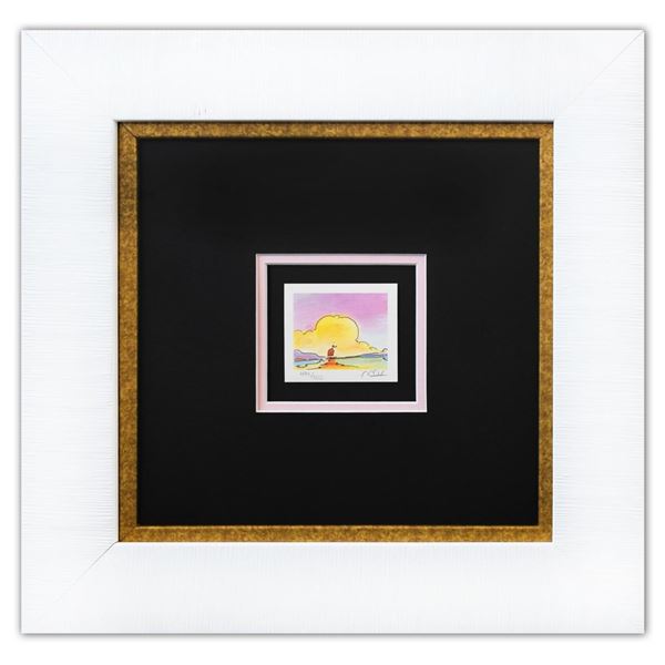 Peter Max- Original Lithograph "Sailboat on the Horizon (Mini Series)"