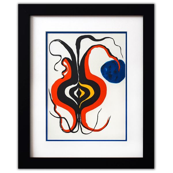 Alexander Calder- Lithograph "DLM156 - Bulbe"