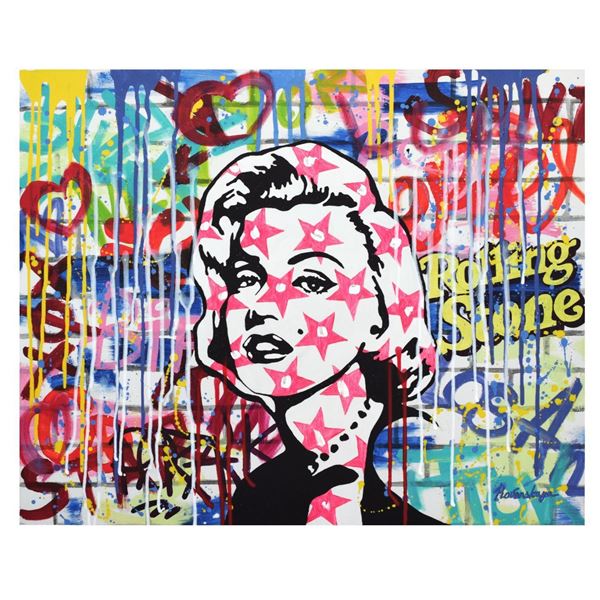 Nastya Rovenskaya- Mixed Media "Starface"