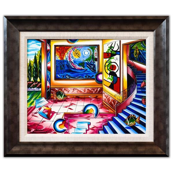 Alexander Astahov- Original Oil on Canvas "Chagall Painting"