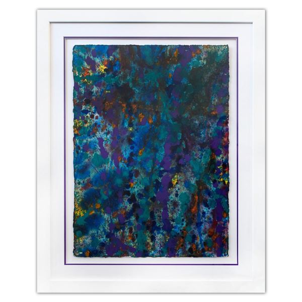 Wyland- Original Watercolor "Pollack Coral Reef"