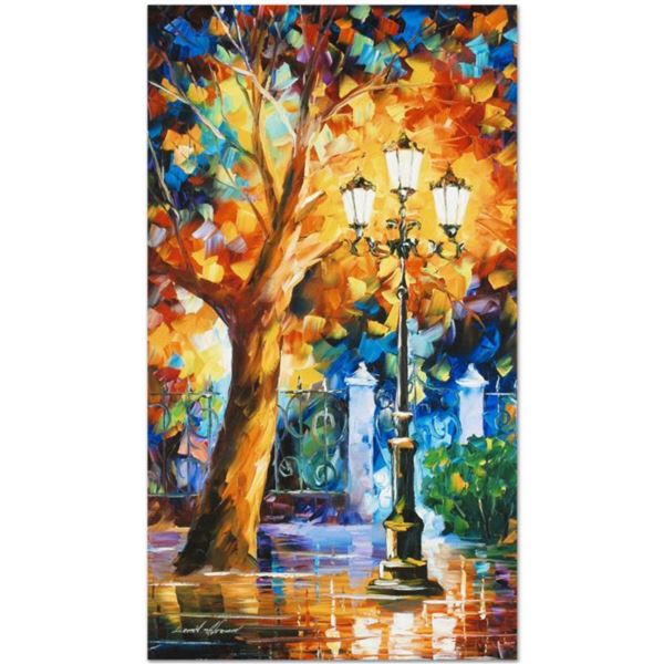 Leonid Afremov (1955-2019) "Romantic Aura" Limited Edition Giclee on Canvas, Numbered and Signed. Th