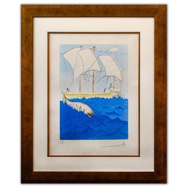 Salvador Dali- Original Lithograph "Zebulun (From Twelve Tribes of Israel Suite)"