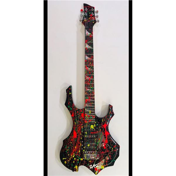 E.M. Zax- One-of-a-Kind hand painted Guitar "Guitar"