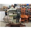 Image 2 : Vanity Dresser Walnut 32" x 42"x 19" Plus Mirror 36" x 22" , Some Damage