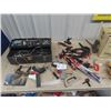 Image 1 : Clamps, Metal Tool Box & Odd Tools