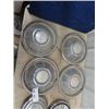 Image 2 : Hubcaps - Set of 4 Chev, plus 4 Odd Ones- Monarch, Ford etcx