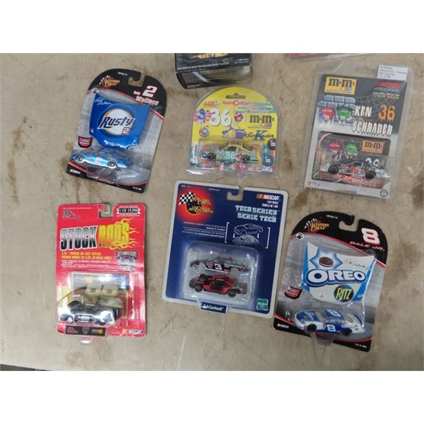 1/64 Scale Die Cast Toy Race Cars in Packages