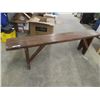 Image 2 : 2 Wooden Benches 1) 66" Long & 1) 96"Long