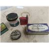 Image 2 : 9 Tins - 3 Players Cig Tins, Texaco Pump Grease, Boyscout 1st Aid, Plus More!