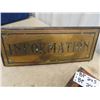 Image 2 : 3 Signs McCormick Wood Sign - 8" x 26" Bryces Bread Wooden Sign 9.5" x 26"  & Information Brass on W