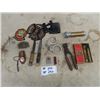 Image 1 : Bio Scope Model E 6x Binoculars, Hunting & Pocket Knives, Handled Bullet Mould, Blow Torch, Plus Mor