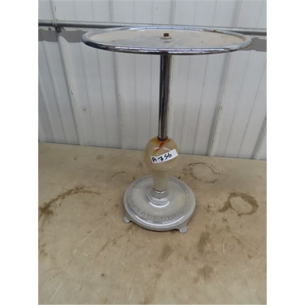 Chrome Ashtray Stand