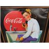 Image 2 : Framed Coca Cola Poster 20" x 24"