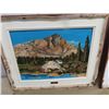 Image 2 : 2 Canadian Rockies Pictures  w Orig Boxes