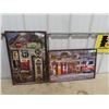 Image 1 : Modern Metal Signs of Old Service Station 16" x 24"