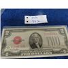 Image 1 : US 1928 $2 Bank Note Jefferson #378 G Mint Cond