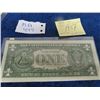 Image 2 : US 1957 $1 Bank Note Washington #419b Blue Seal Mint Cond