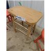 Image 2 : Doll or Small Childs Table & Chair Set, Table 12"x 11.5" x 7.5"