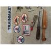 Image 2 : Railway Badges, Keys, Skinning Knife, & Square