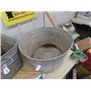 Image 3 : 3 Galvanized Tubs