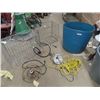 Image 1 : 2 Kennels 20" x 24" x 14" & Poly Water Bin/Barrel - Approx 20 Gal, & Water Heaters