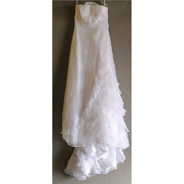 DIAMOND WHITE CASABLANCA DESIGNER ORGANZA BRIDAL