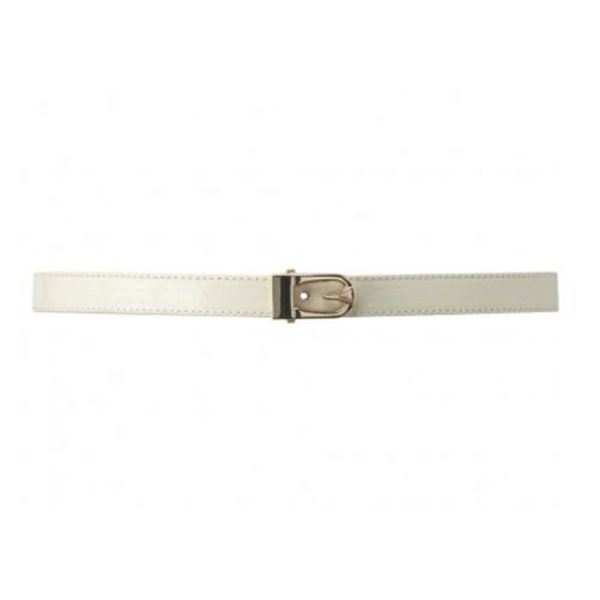 FEVER LONDON MATOID BELT; CREAM SIZE M