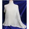Image 1 : TRICOTTO O/S SHAWL COVER UP TOP; IVORY/ GOLD