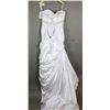 Image 2 : WHITE DEVINCHY DESIGNER BRIDAL GOWN, SIZE 20