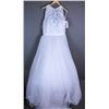 Image 1 : WHITE DEVINCHY BRIDAL GOWN, SIZE 20, STYLE 50399