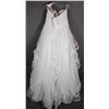 Image 2 : IVORY STELLA YORK DESIGNER BRIDAL GOWN, SIZE 20