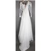 Image 2 : IVORY STELLA YORK DESIGNER BRIDAL GOWN, SIZE 18