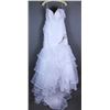 Image 1 : WHITE MAGGIE DESIGNER BRIDAL GOWN, SIZE 20