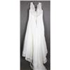 Image 2 : IVORY VENUS DESIGNER BRIDAL GOWN , SIZE 20