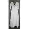 Image 1 : IVORY VENUS DESIGNER BRIDAL GOWN , SIZE 16