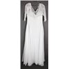 Image 2 : IVORY VENUS DESIGNER BRIDAL GOWN , SIZE 16