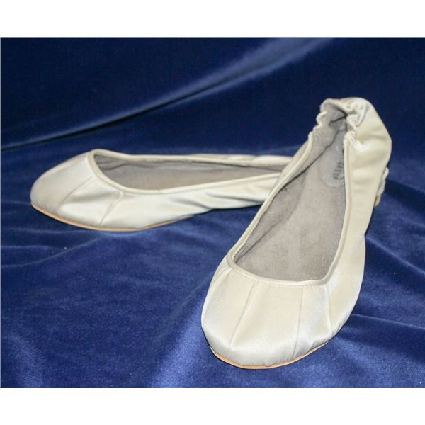BALLET SLIP ON DYED TO ORDER BRIDAL SHOES SIZE 12
