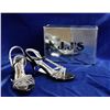 Image 1 : BLACK & SILVER DRESS SANDALS - SIZE 41 BY J.JAY'S
