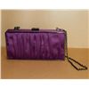 Image 1 : SIMON CHANG DEEP PURPLE CLUTCH