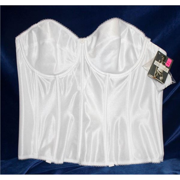 DOMINIQUE 42C CORSET- WHITE