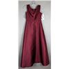 Image 1 : BURGUNDY SORELLA VITA DESIGNER FORMAL DRESS