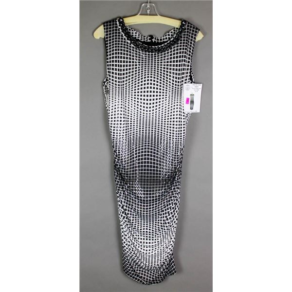 BLACK & WHITE CHECKERED FRANK LYMAN  FORMAL