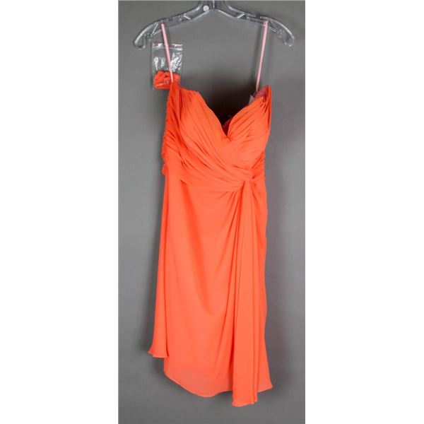 CORAL BELLA BY VENUS FORMAL DESIGNER DRESS