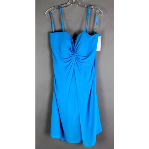 BLUE VENUS FORMAL DESIGNER DRESS SIZE 18