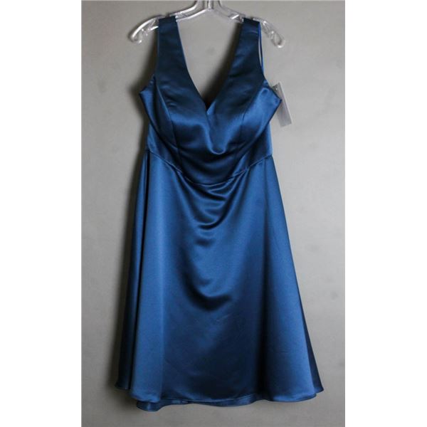 DEEP TEAL VENUS FORMAL DESIGNER DRESS SIZE 18