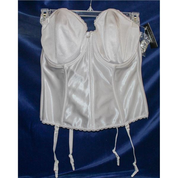 VA BIEN CORSET; WHITE- 34D STYLE #513