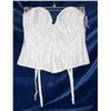 Image 1 : VA BIEN CORSET; WHITE- 36A STYLE #185