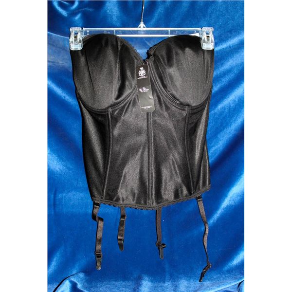 VA BIEN CORSET; BLACK- 40DD STYLE #513