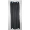 Image 1 : WOMEN'S OBLIQUE BLACK/ SHEER DRESS PANTS; SIZE 10T